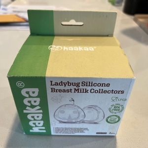 Haakaa Ladybug Silicon Breast Milk Collectors - New